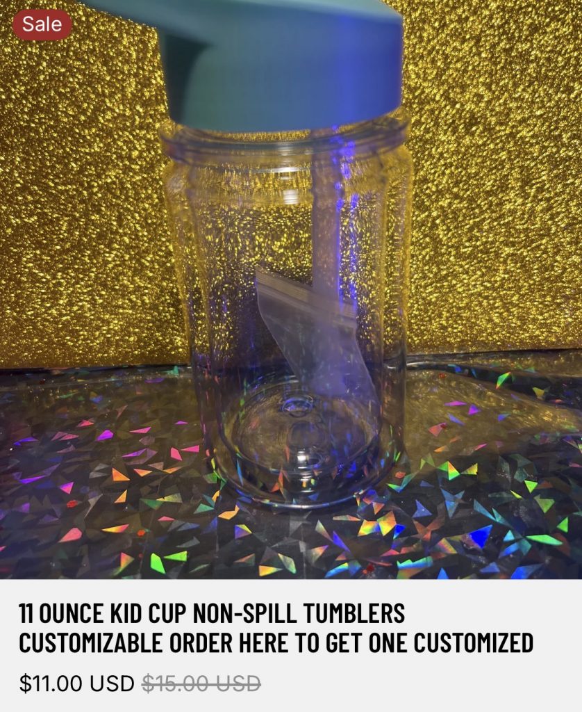 11 oz customizable Tumbler